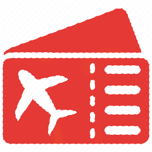 Air ticket icon